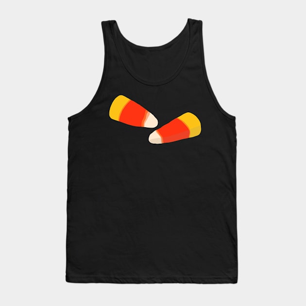 Candy Corn Tank Top by ElviaMontemayor